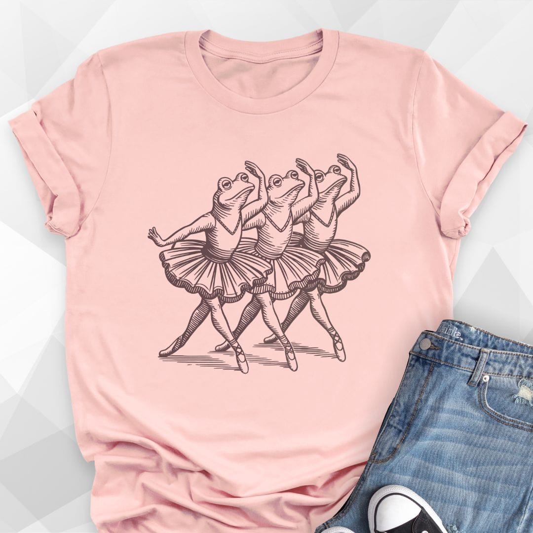 Ballerina Frogs T-shirt
