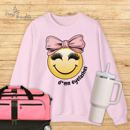 D*mn Eyelashes Sweatshirt