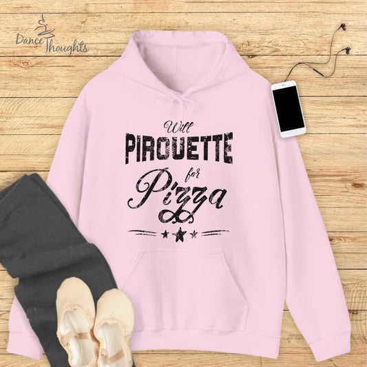 Pirouette For Pizza Hoodie