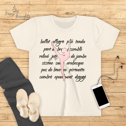 KIDS Ballet Terminology T-Shirt