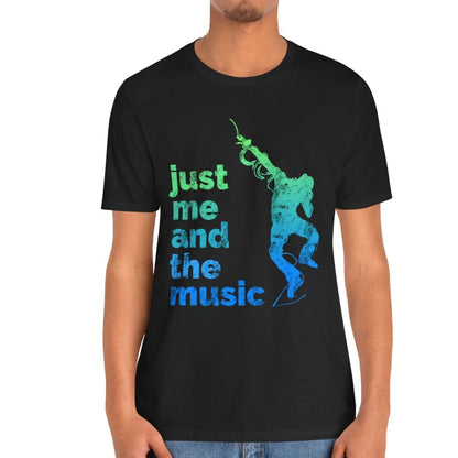 Just Me and the Music Male Dancer T-shirt