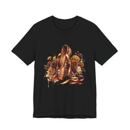 Sugar Skull Pointe Shoe T-Shirt