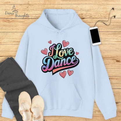 I Love Dance Hoodie-Hoodie-Dance Thoughts