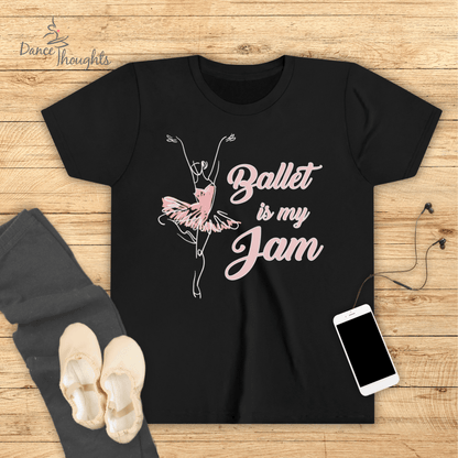 KIDS Ballet Is My Jam T-Shirt