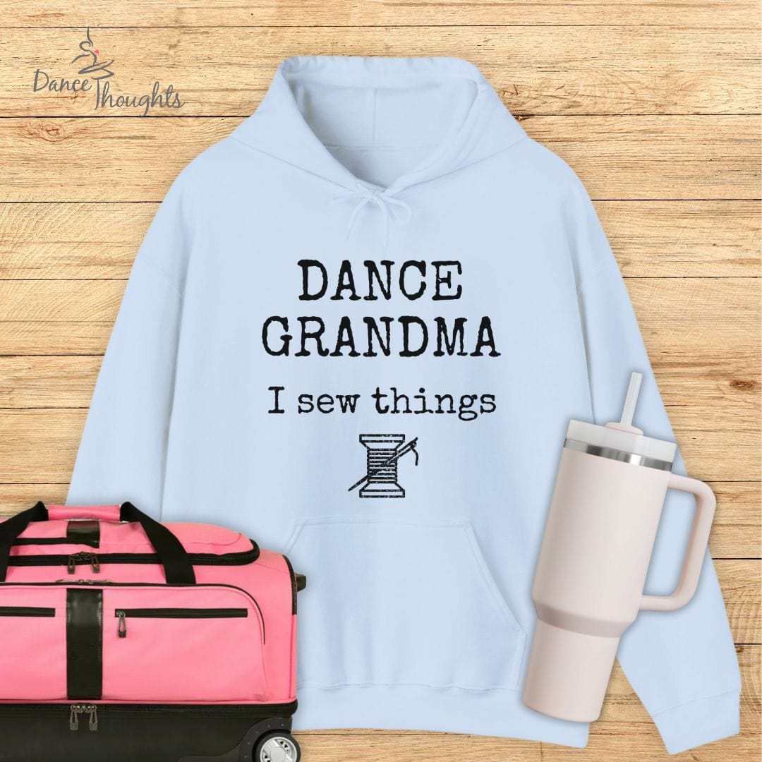 Dance Grandma, I Sew Things Hoodie