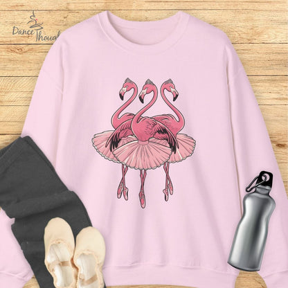 Ballerina Flamingos Sweatshirt