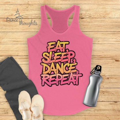 Eat, Sleep, Dance, Repeat Tank Top