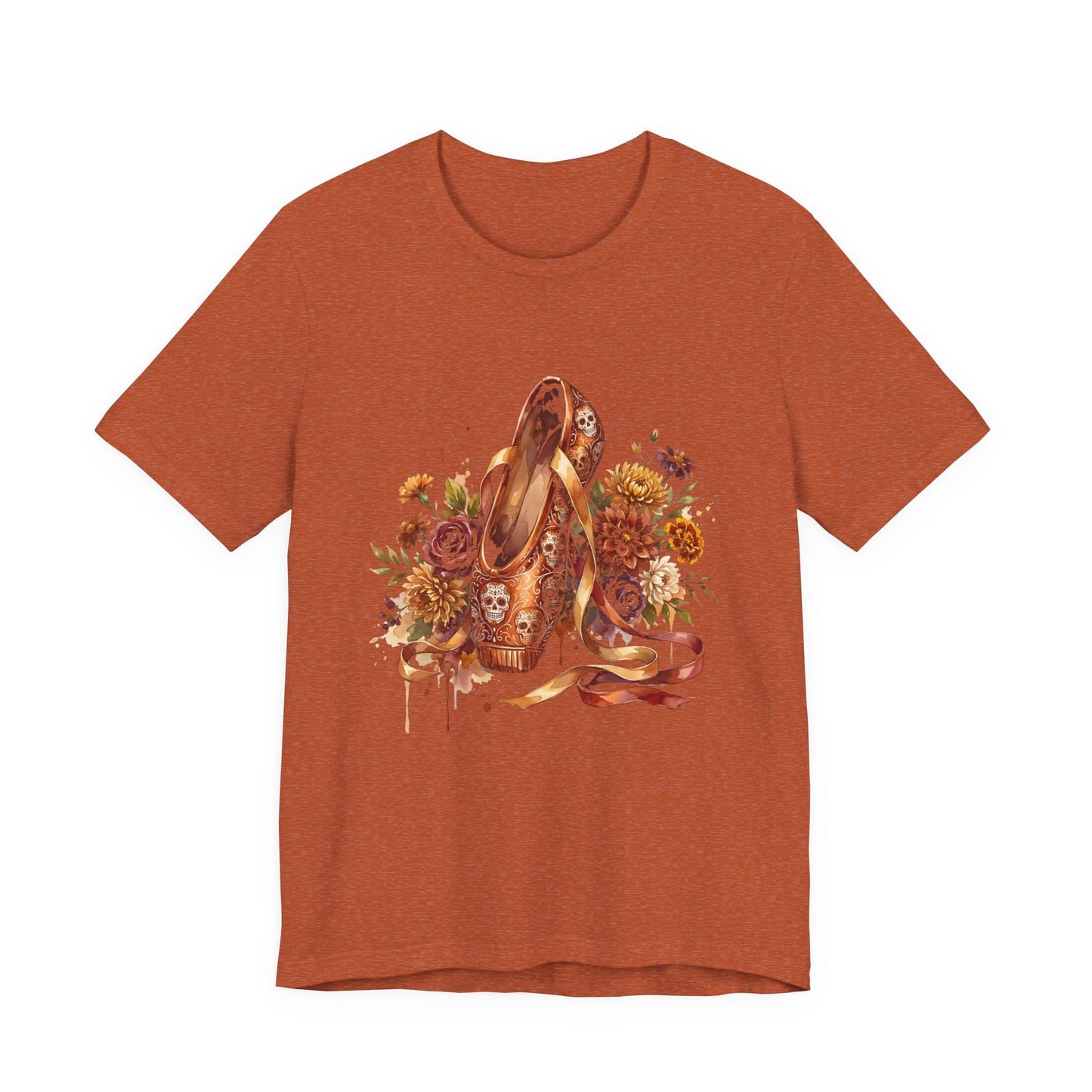 Sugar Skull Pointe Shoe T-Shirt