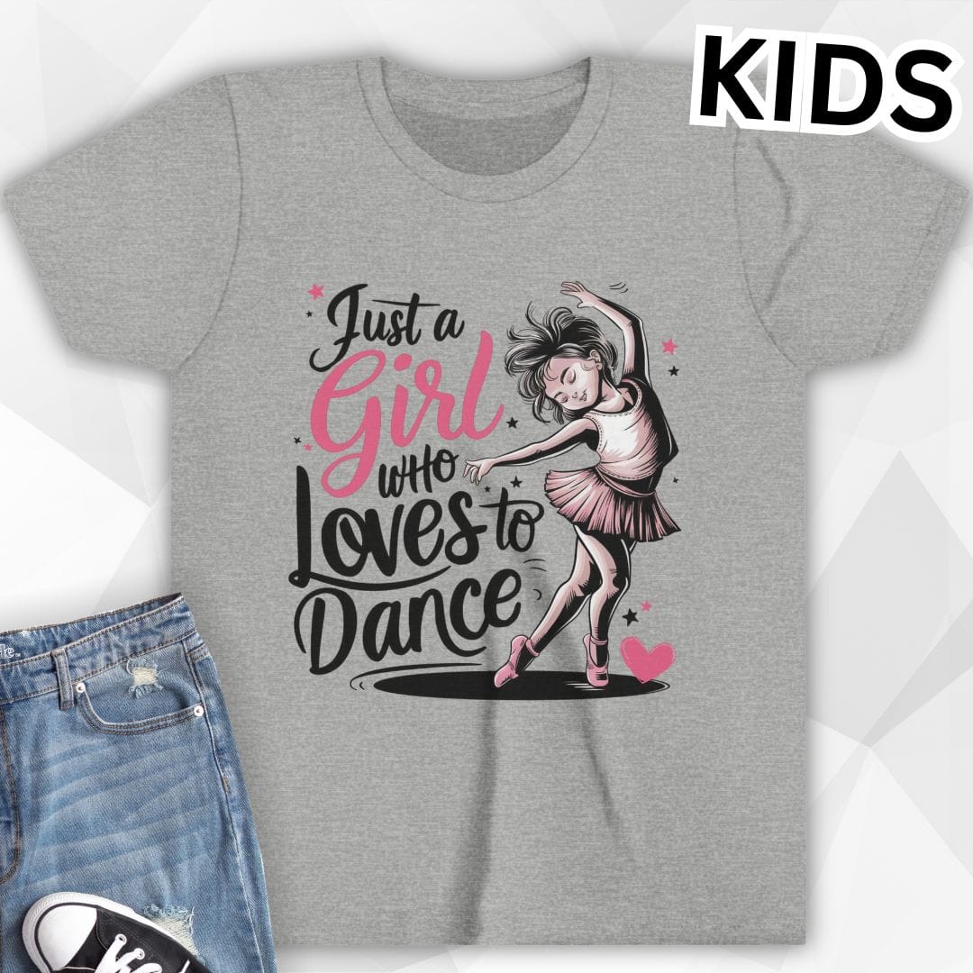 KIDS Just A Girl Who Loves To Dance T-shirt