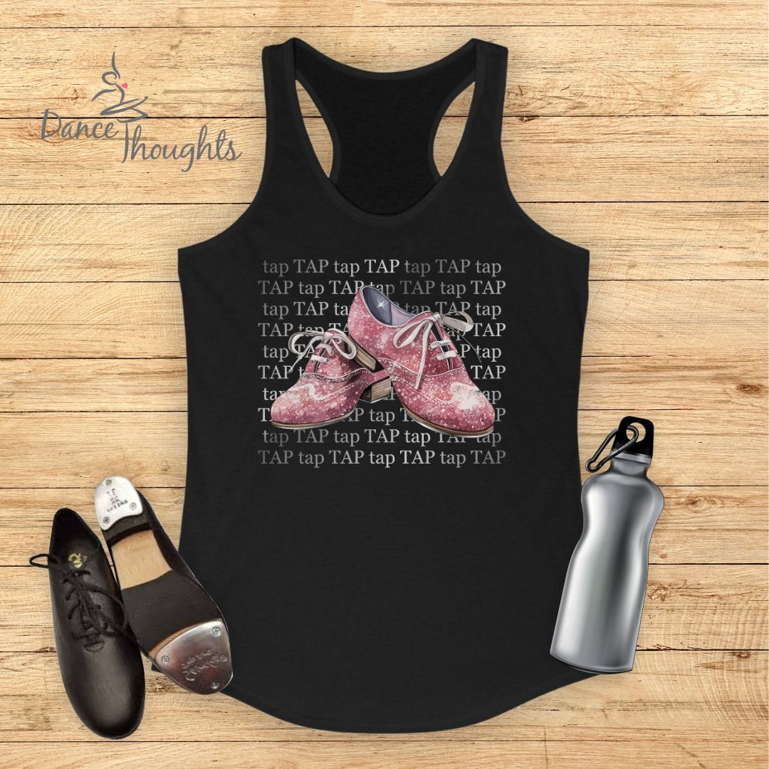 Pink Tap Shoes Tank Top