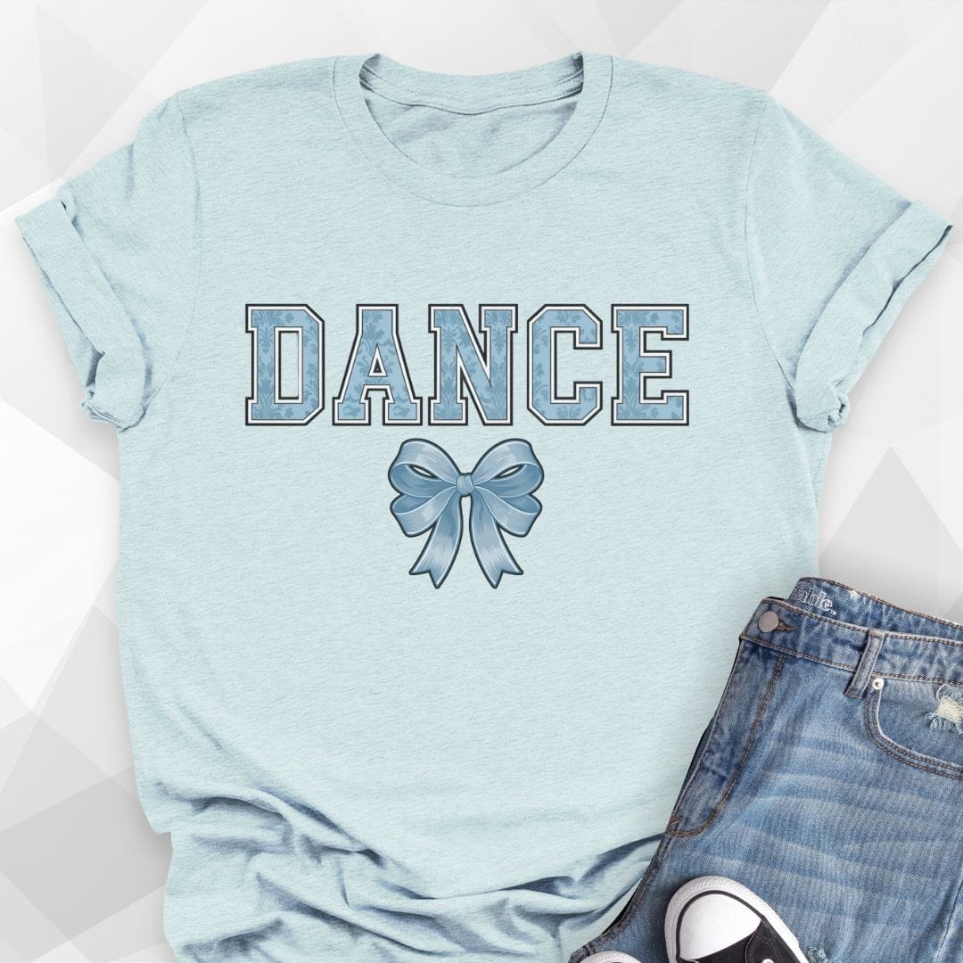 Blue Dance Bow T-shirt