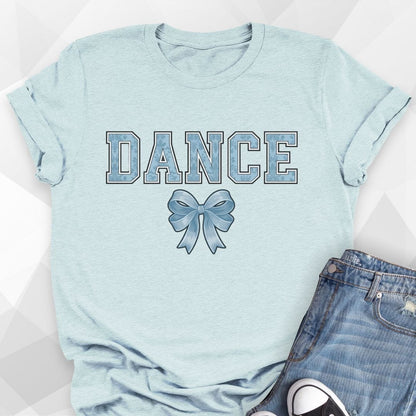 Blue Dance Bow T-shirt