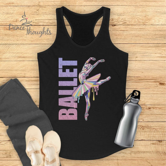 Watercolor Ballet Tank Top