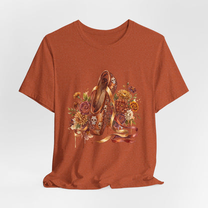 Sugar Skull Pointe Shoe T-Shirt