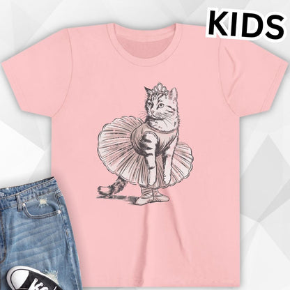 KIDS Ballet Cat T-Shirt