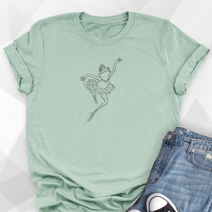 Ballerina Frog T-shirt
