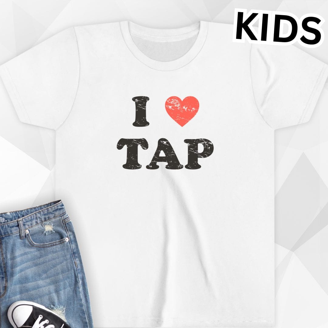 KIDS I Heart Tap T-Shirt