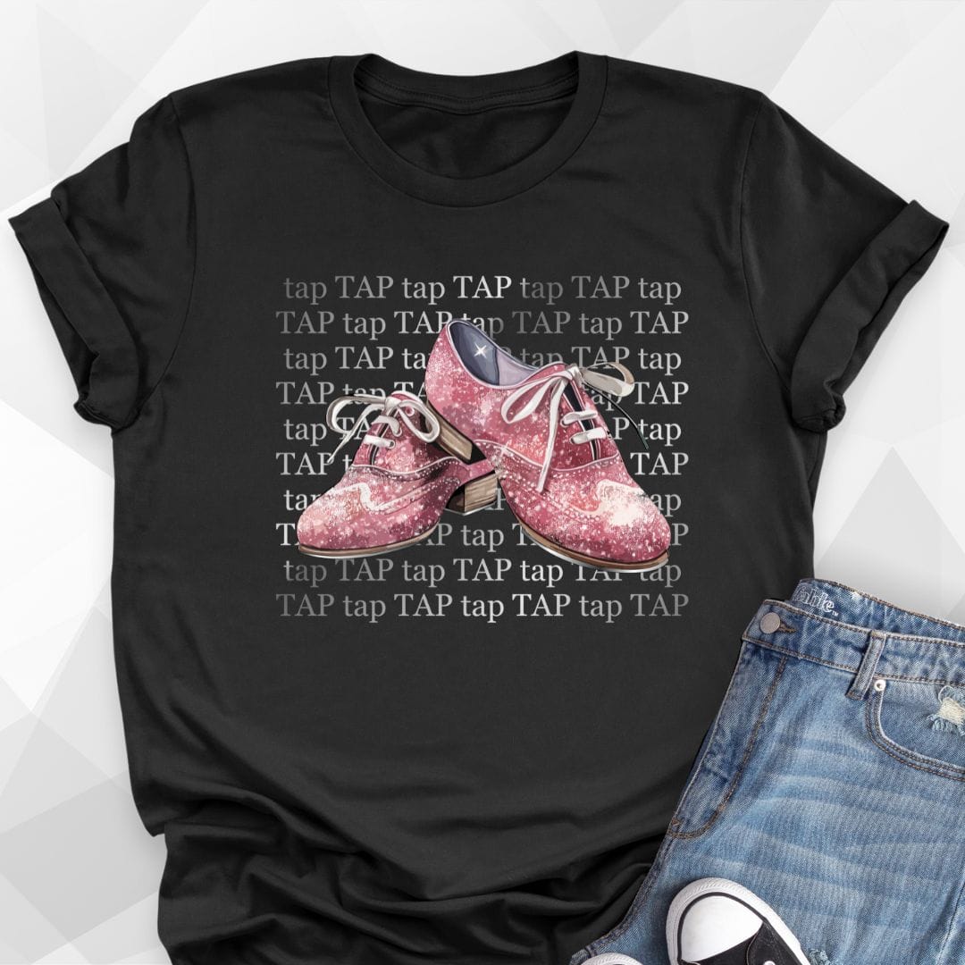 Pink Tap Shoes T-shirt