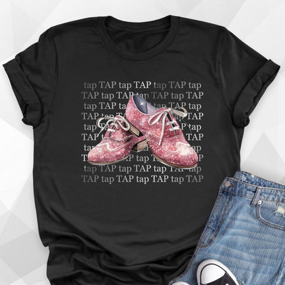Pink Tap Shoes T-shirt