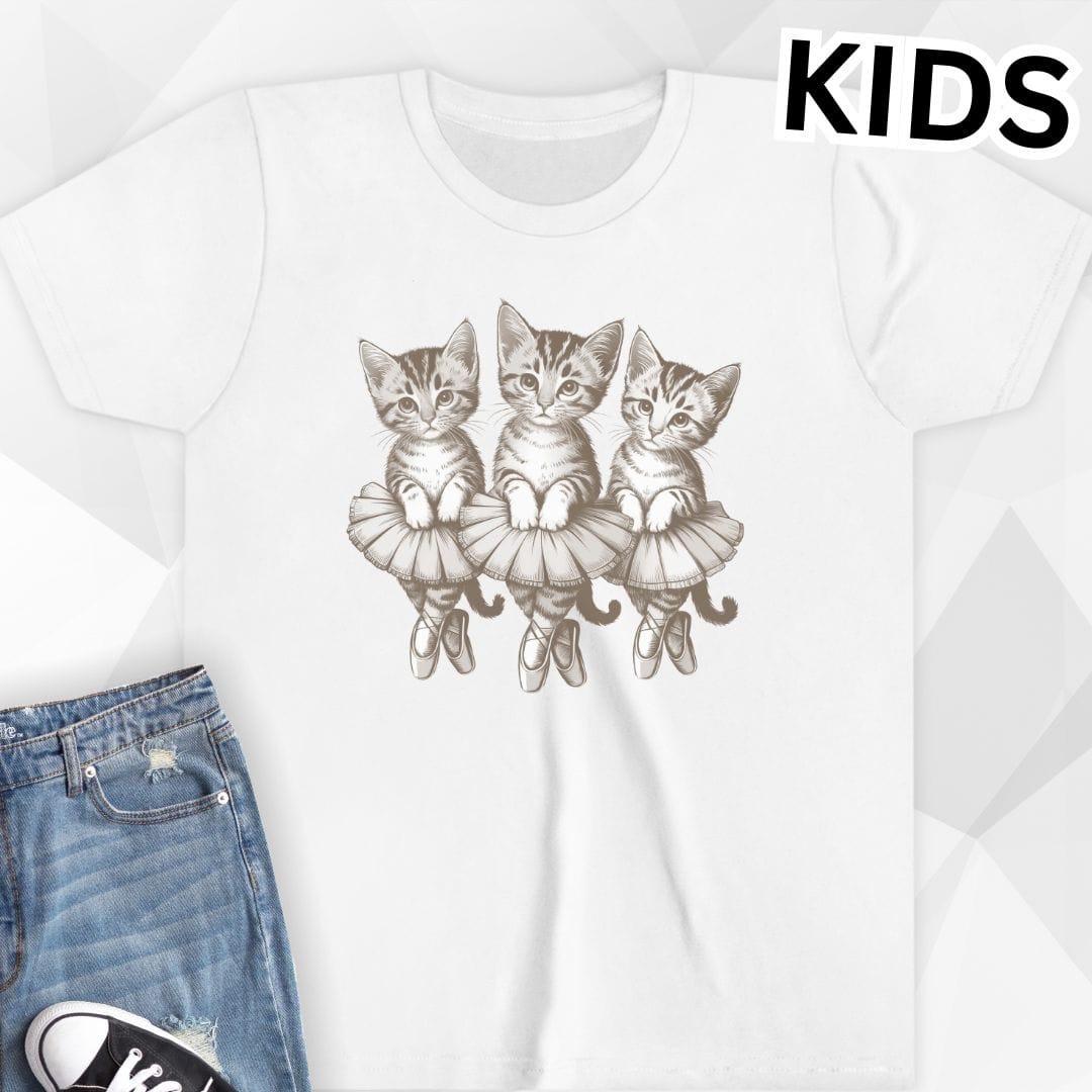 KIDS Ballerina Kittens T-Shirt