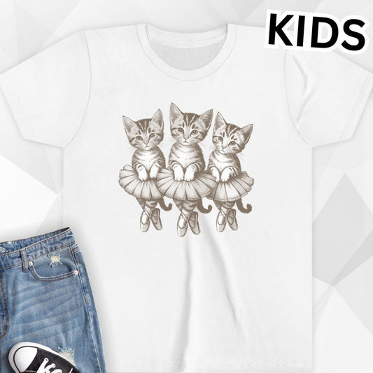 KIDS Ballerina Kittens T-Shirt