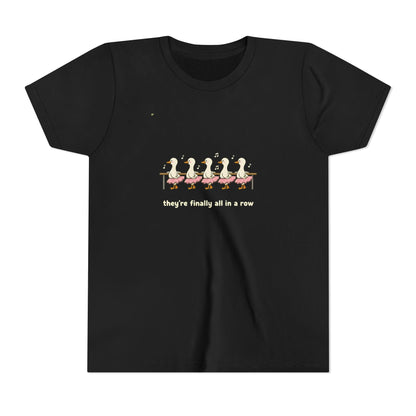 KIDS All In A Row Duck T-Shirt