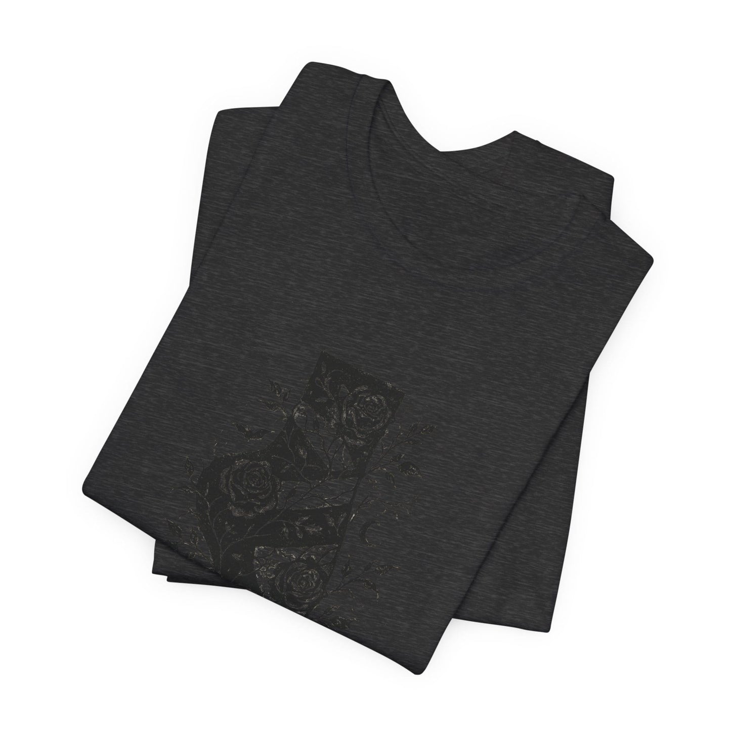 Gothic Floral Pointe Shoe Halloween T-shirt