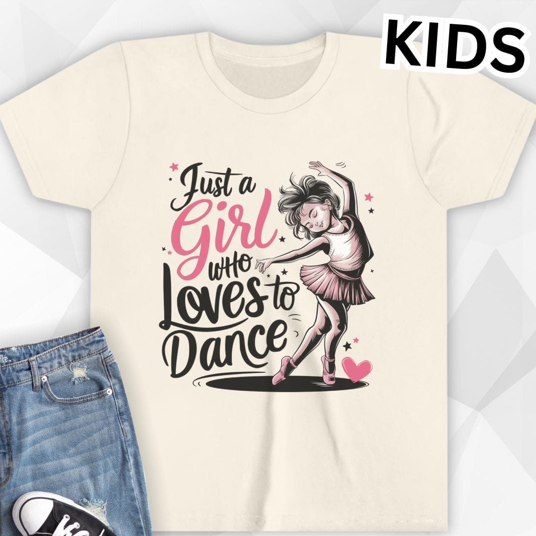 KIDS Just A Girl Who Loves To Dance T-shirt
