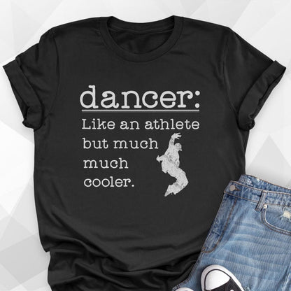 Like An Athlete Male Dancer T-Shirt