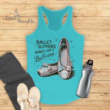 Vintage Ballet Slippers Tank Top