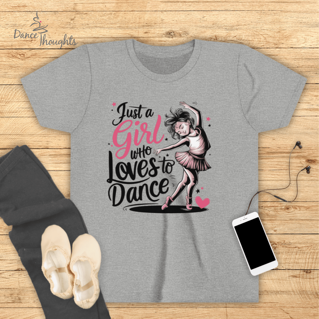 KIDS Just A Girl Who Loves To Dance T-shirt