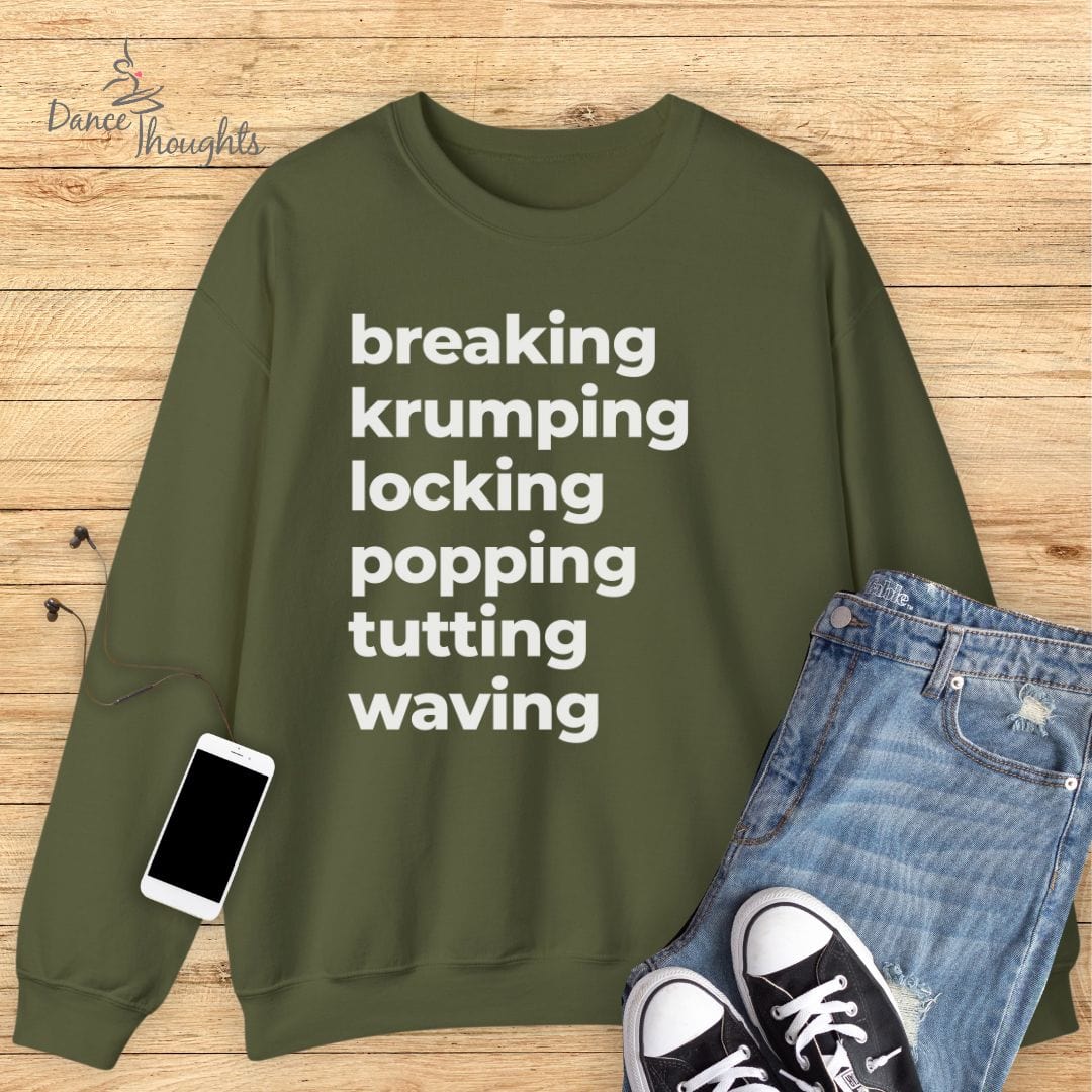 Hip-Hop Terminology Sweatshirt