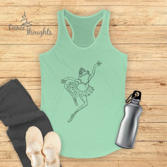 Ballerina Frog Tank Top