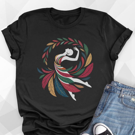 Abstract Modern Dancer T-shirt