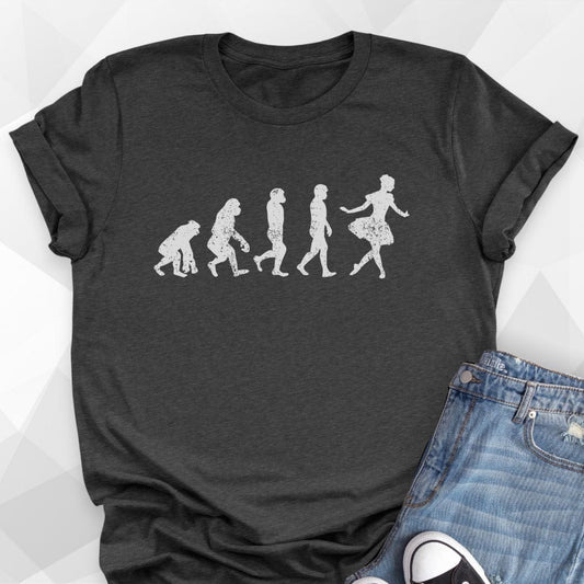 Ballet Dancer Evolution T-shirt