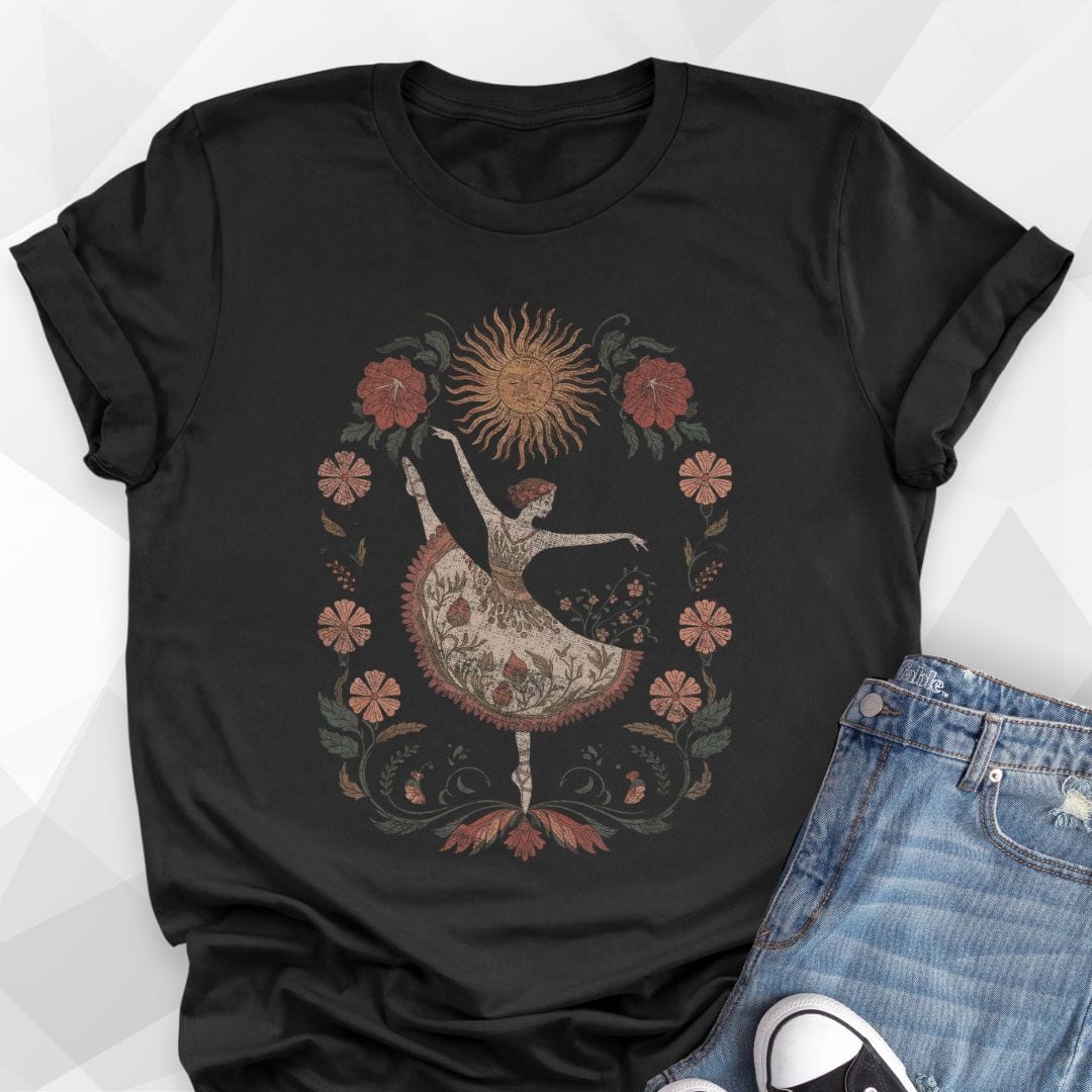 BOHO Ballet Dancer T-shirt
