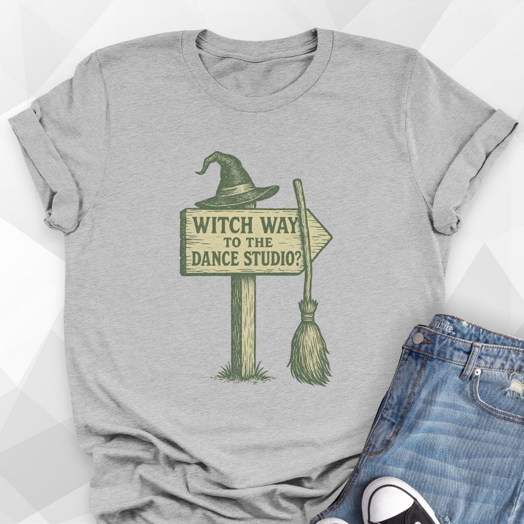 Witch Way To The Dance Studio T-Shirt