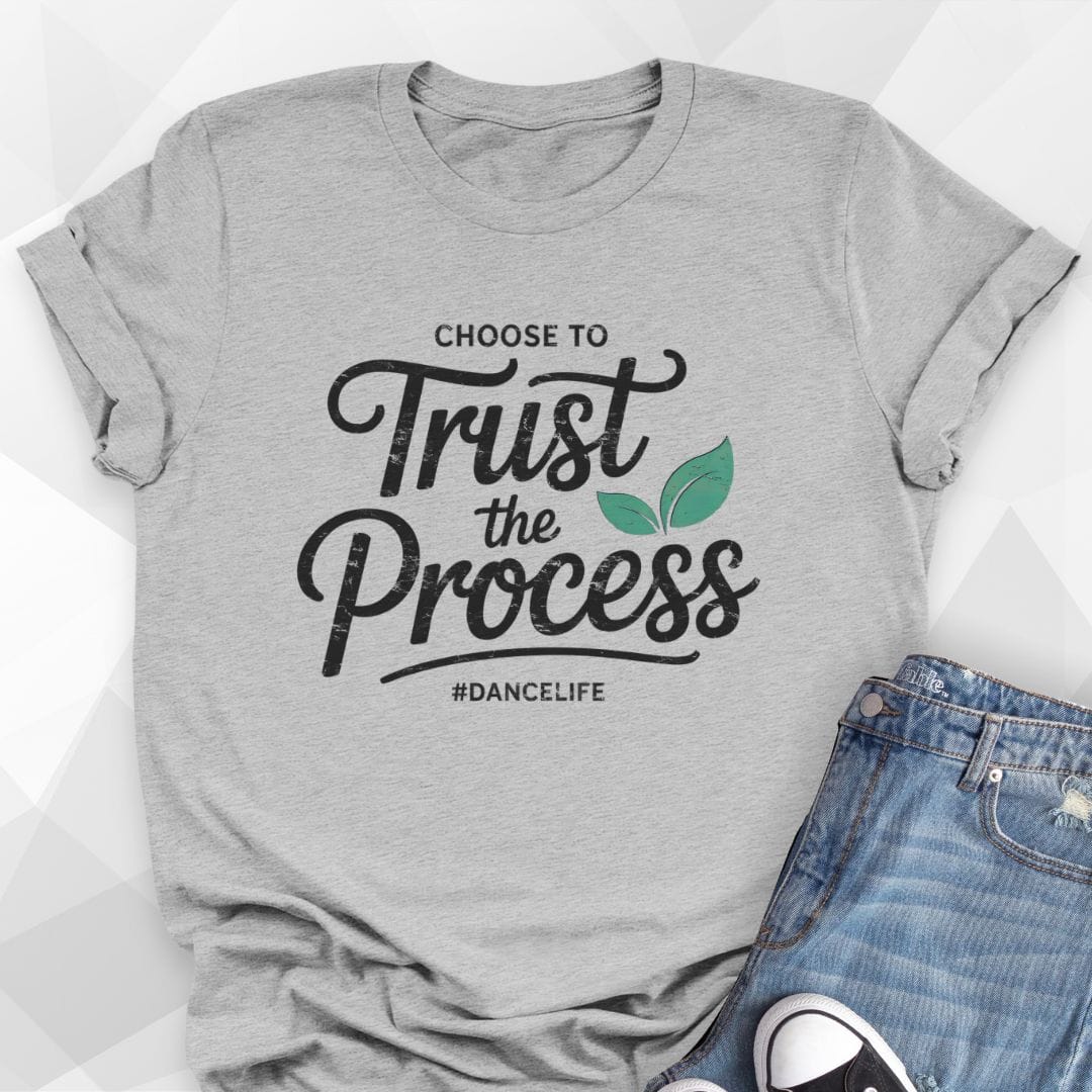 Choose To Trust T-shirt - athletic heather