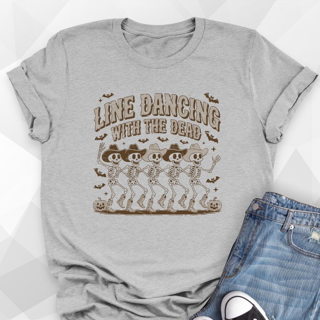 Line Dancing Skeletons T-shirt