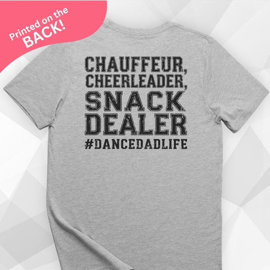Snack Dealer BACK PRINT T-shirt