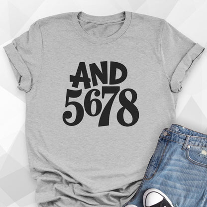 And 5678 T-shirt