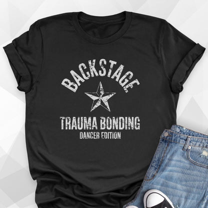 Backstage Trauma Bonding T-shirt - Black