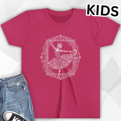 KIDS Elegant Ballerina Cat T-Shirt