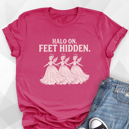 Halo On Feet Hidden T-Shirt