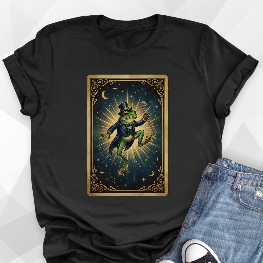 Tap Dancer Frog Tarot T-Shirt