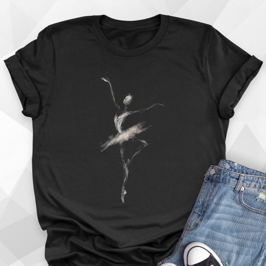 Abstract Ballerina T-Shirt
