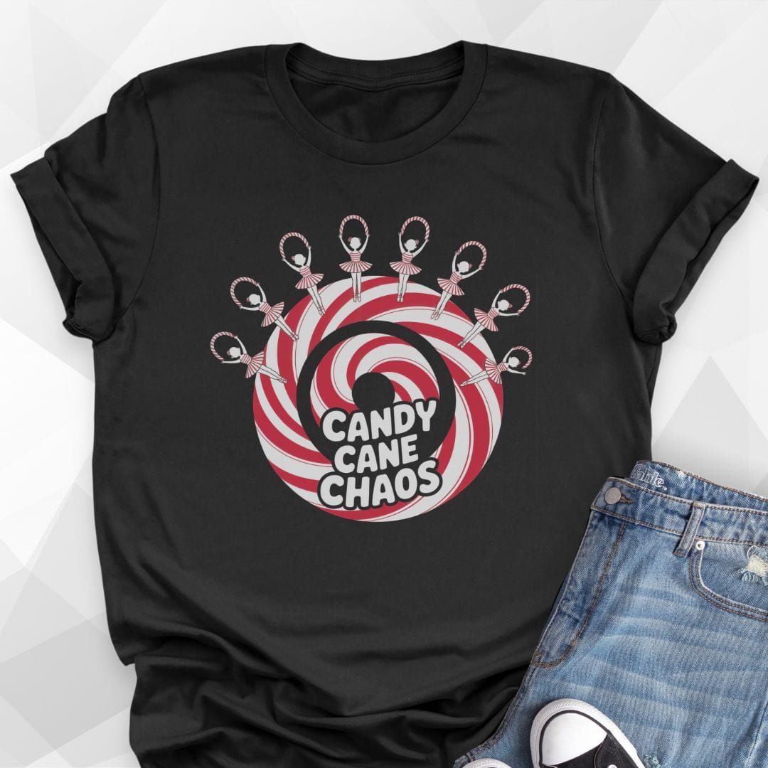 Candy Cane Chaos T-shirt