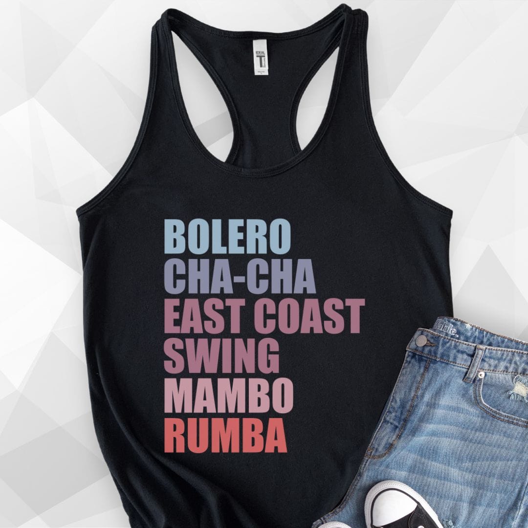 American Rhythm Tank Top - Solid Black