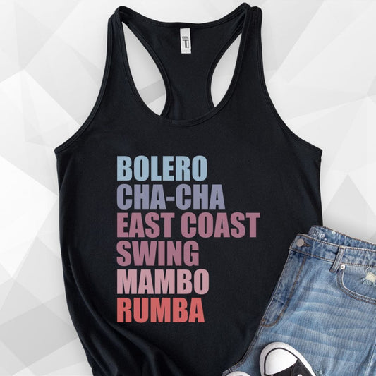 American Rhythm Tank Top - Solid Black