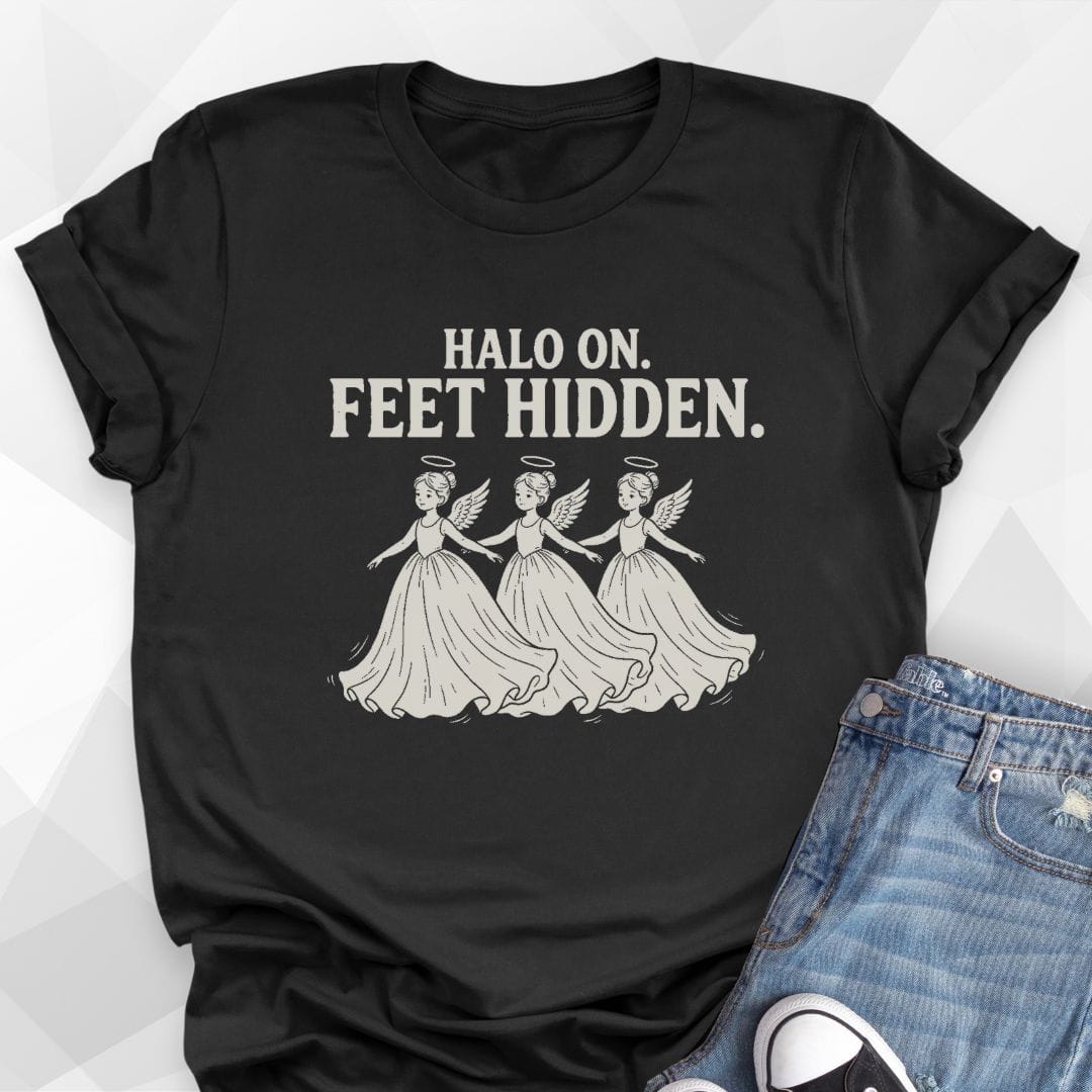 Halo On Feet Hidden T-Shirt